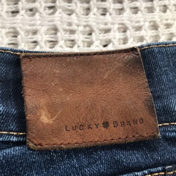 Lucky Sofia Skinny Re-Hemmed Women's Size 4/27 Dark Wash Ankle Jeans - Picture 9 of 9